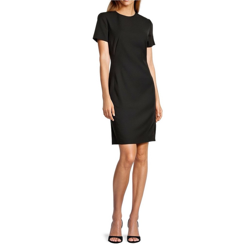 ANTONIO MELANI Crissy Short Sleeve Sheath Dress
